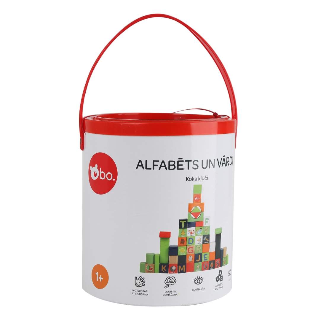 Alfabet och ord träklossar set för lärande och lek | Hem & Hobby | Pryloteket