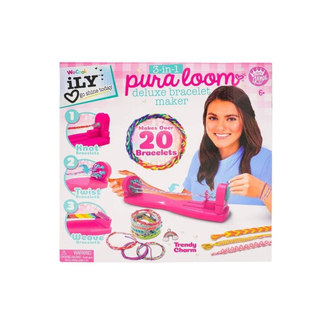 Pura Loom 3-i-1 armbandstillverkare med lyxiga funktioner | Hem & Hobby | Pryloteket