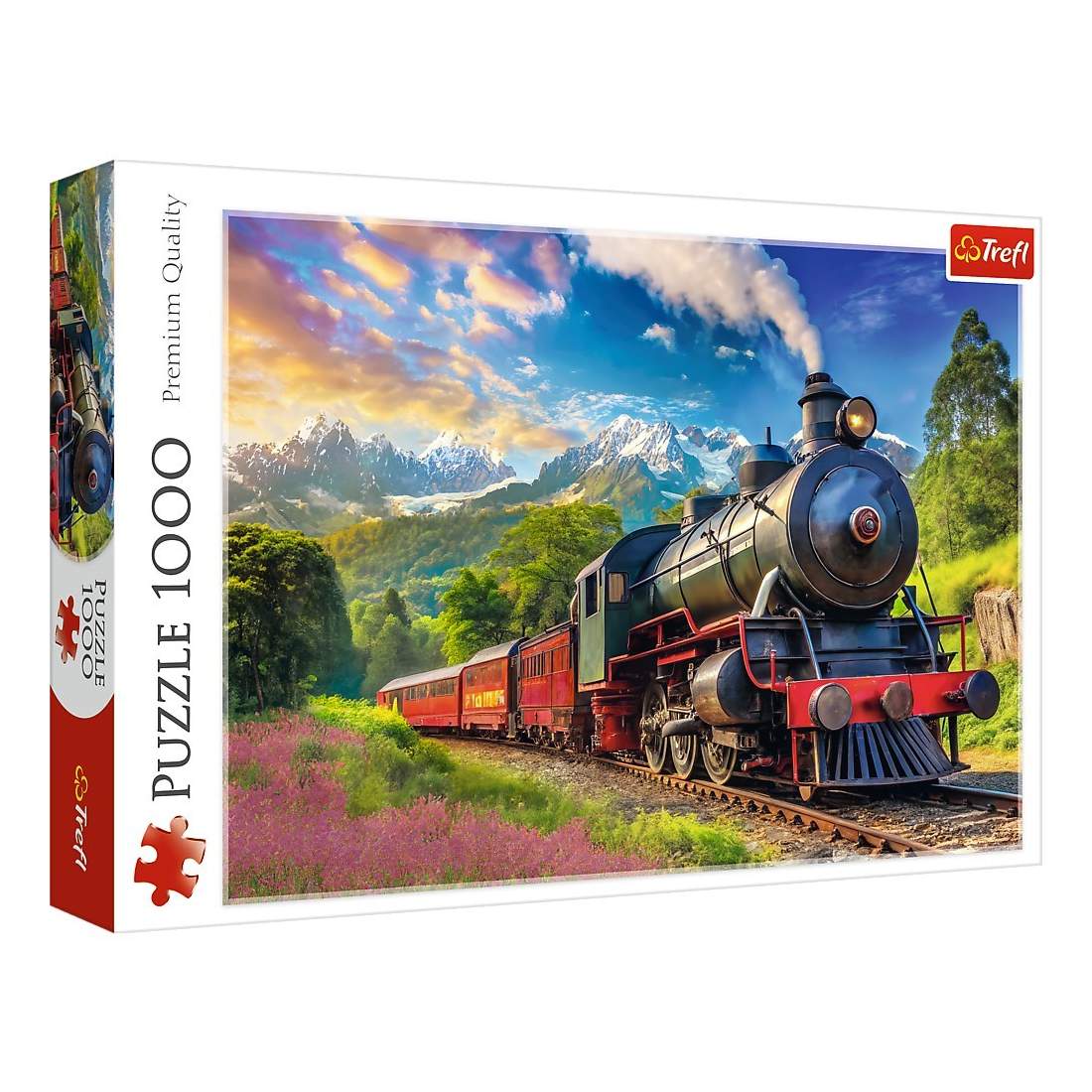 Pussel tågresa, 1000 bitar, kul för alla åldrar | Hem & Hobby | Pryloteket