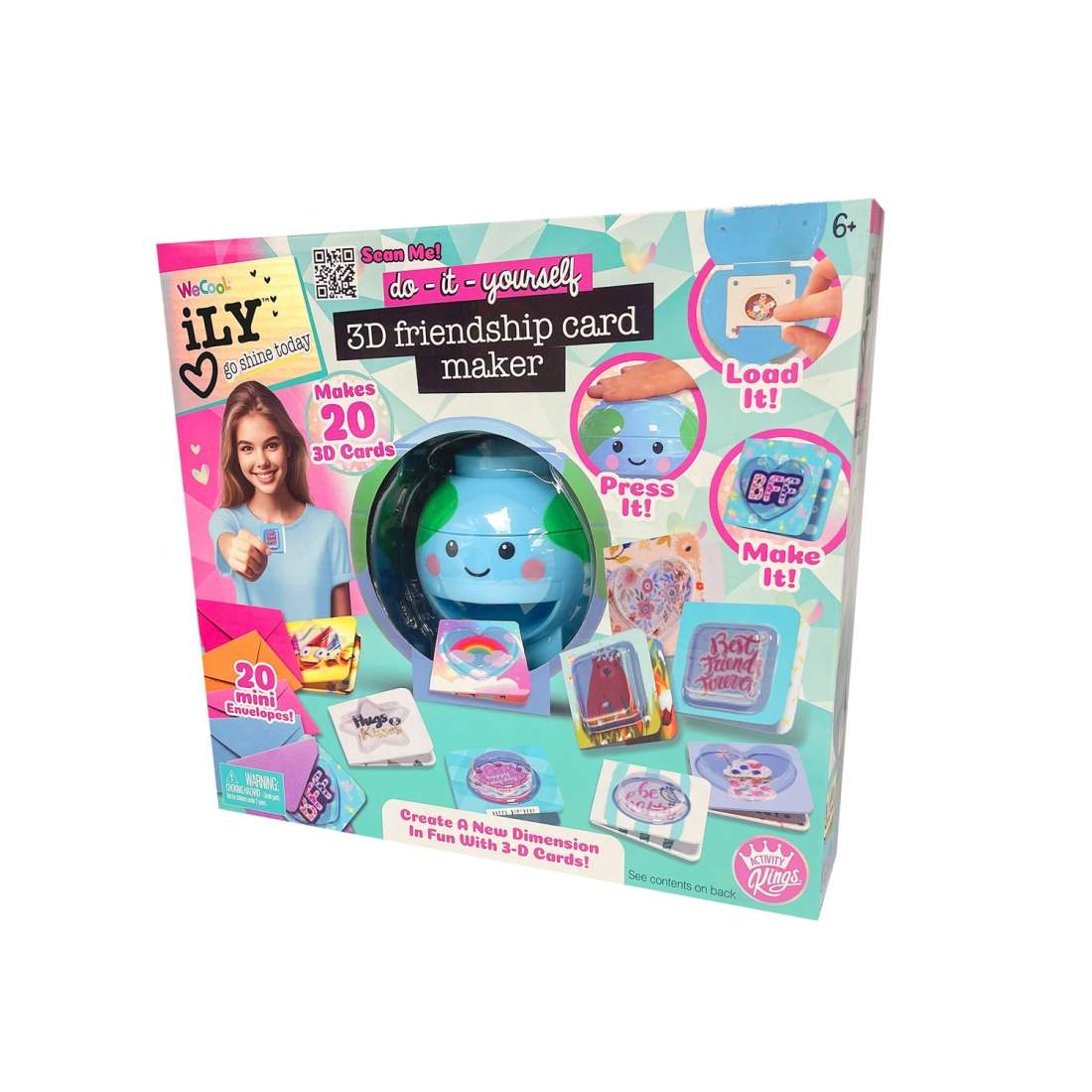 3D Friendship Card Maker DIY Set för kreativa projekt | Hem & Hobby | Pryloteket