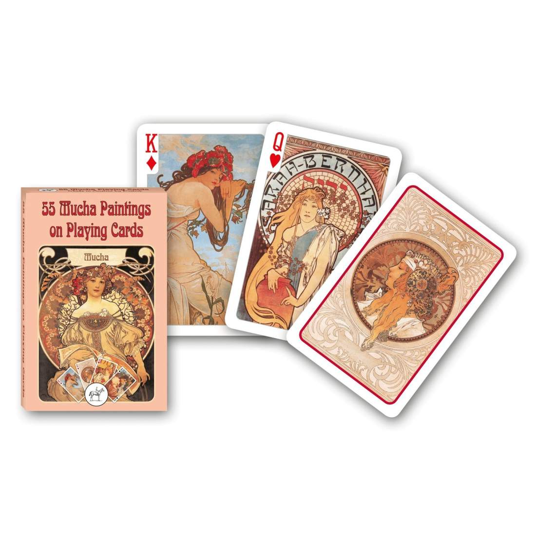 Spelkort med Mucha-tema för samlare och spelare | Hem & Hobby | Pryloteket