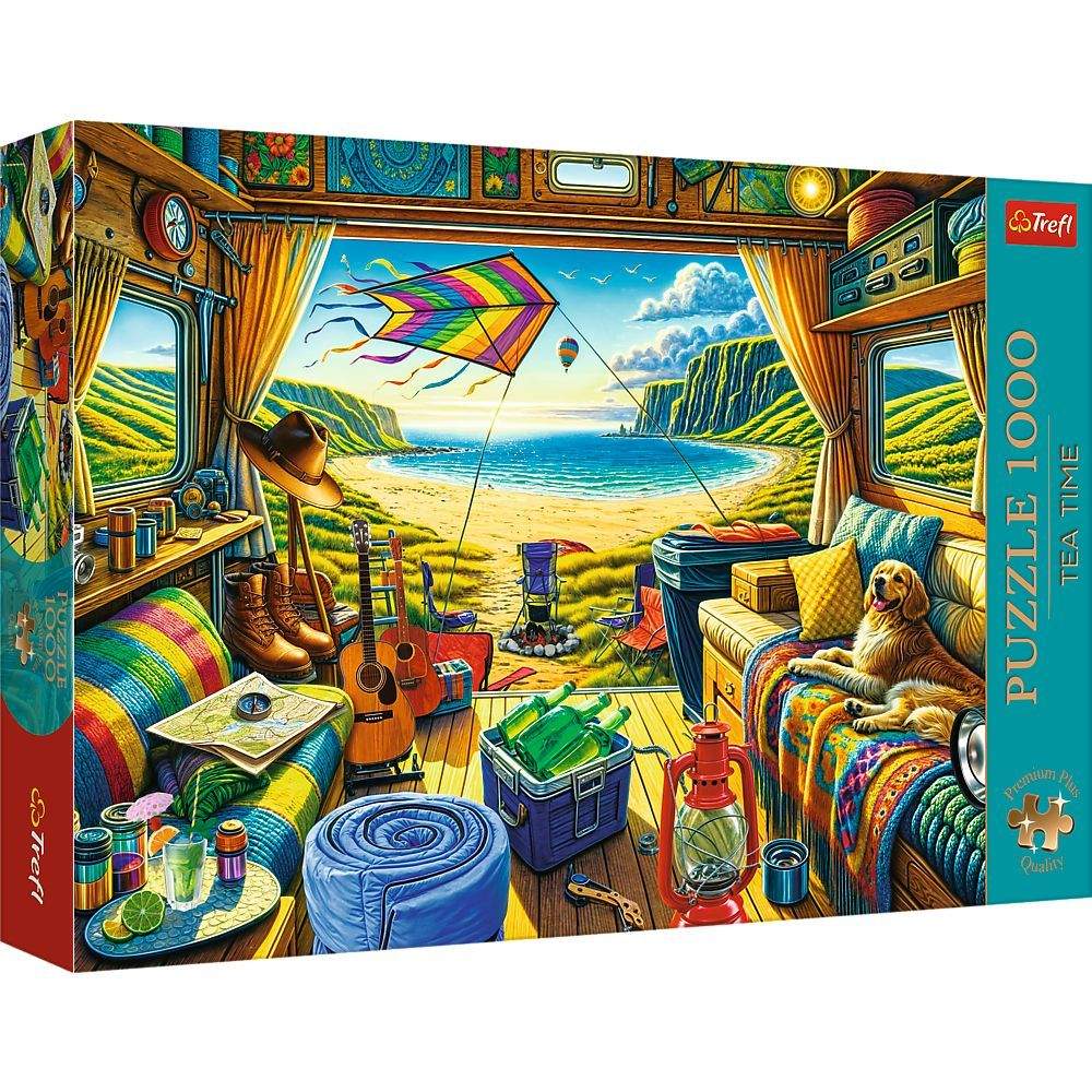 Van Life Puzzle, 1000 stykker, Premium Plus kvalitet