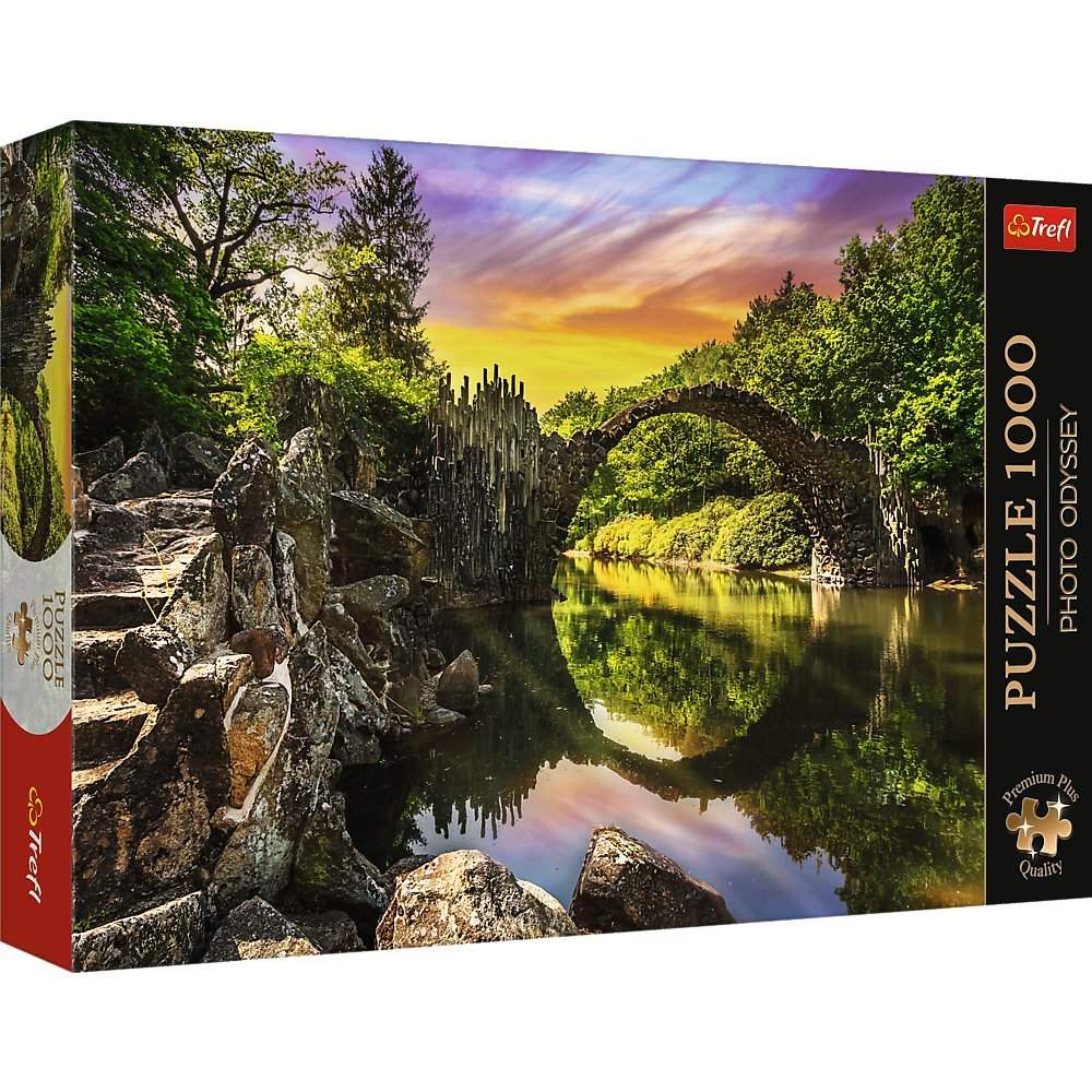 Pussel av Rakotz Bridge, Kromlau, Tyskland – 1000 bitar | Hem & Hobby | Pryloteket
