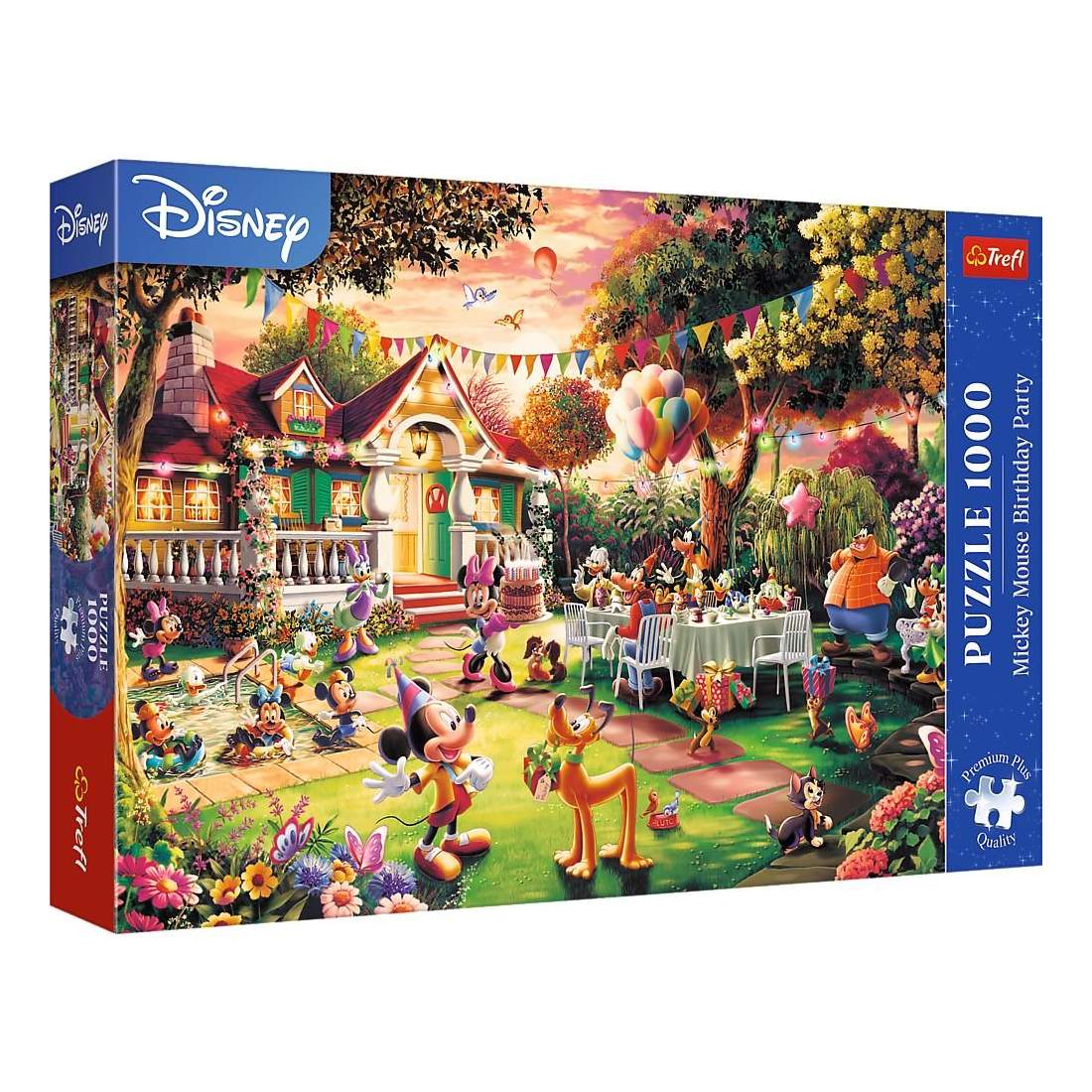 Musse Pigg Pussel för födelsedagsfest, 1000 bitar, förstklassig kvalitet | Hem & Hobby | Pryloteket