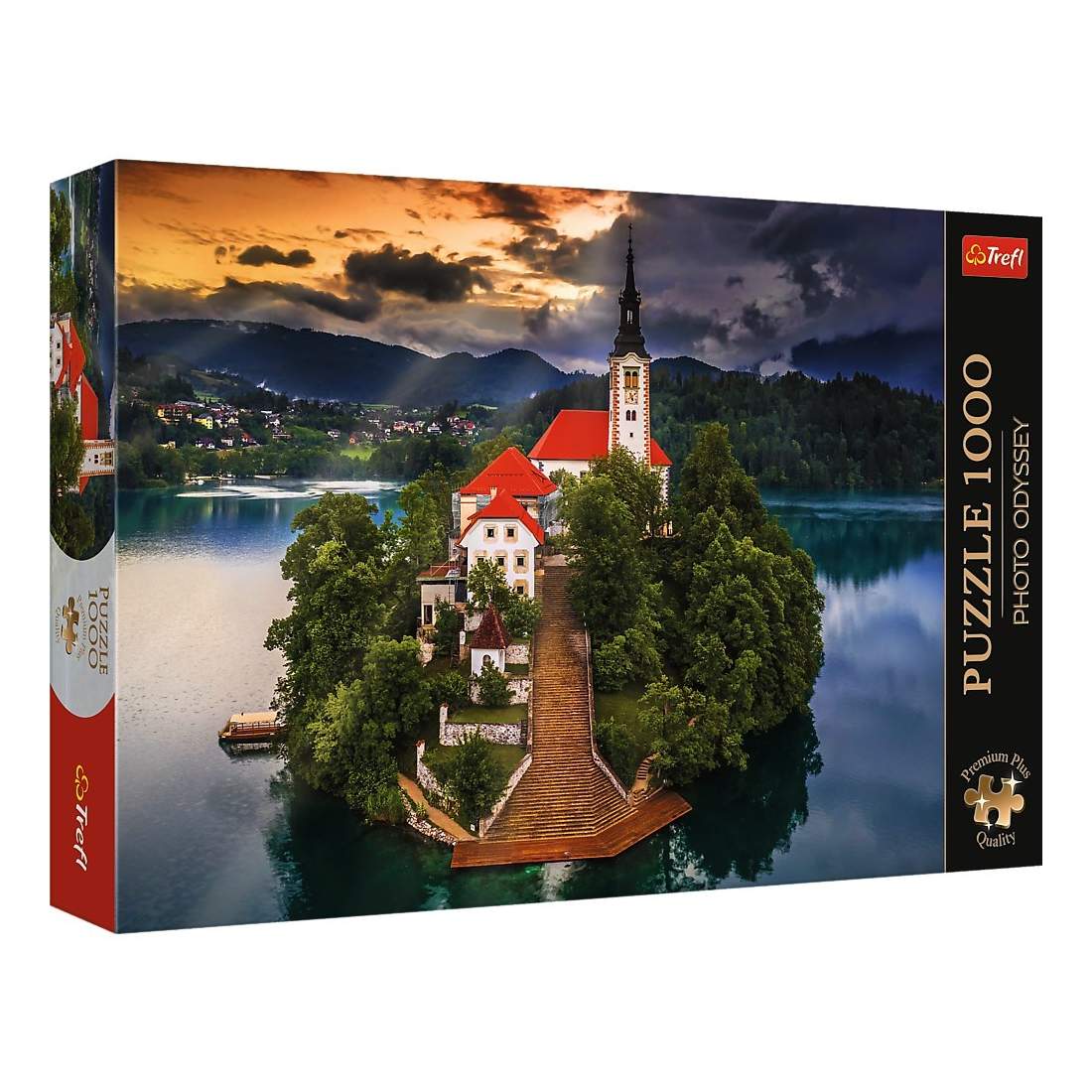 1000-bitars Lake Bled, Slovenien Pussel för vuxna | Hem & Hobby | Pryloteket