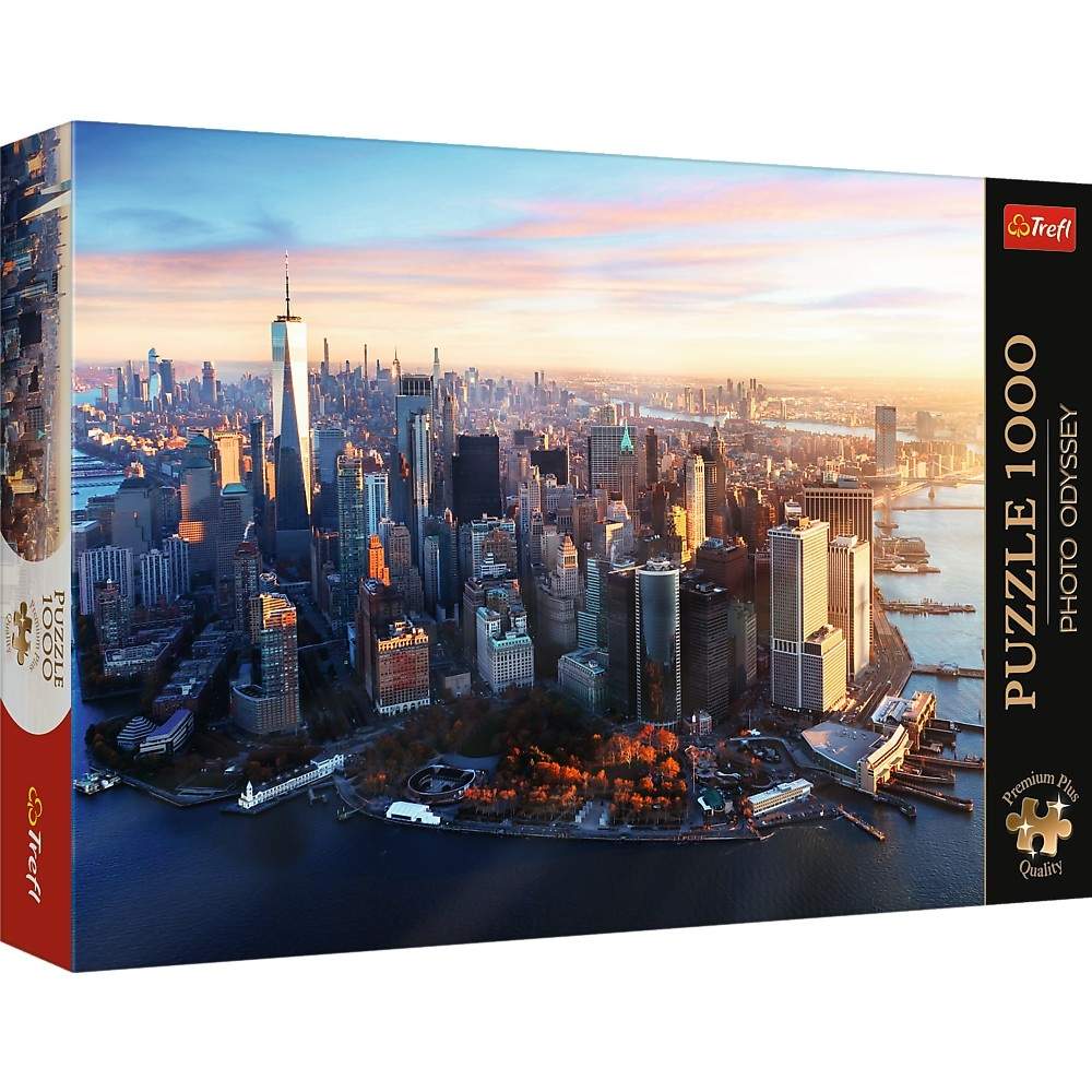 Manhattan 1000-stykker Premium Plus-puslespil til voksne