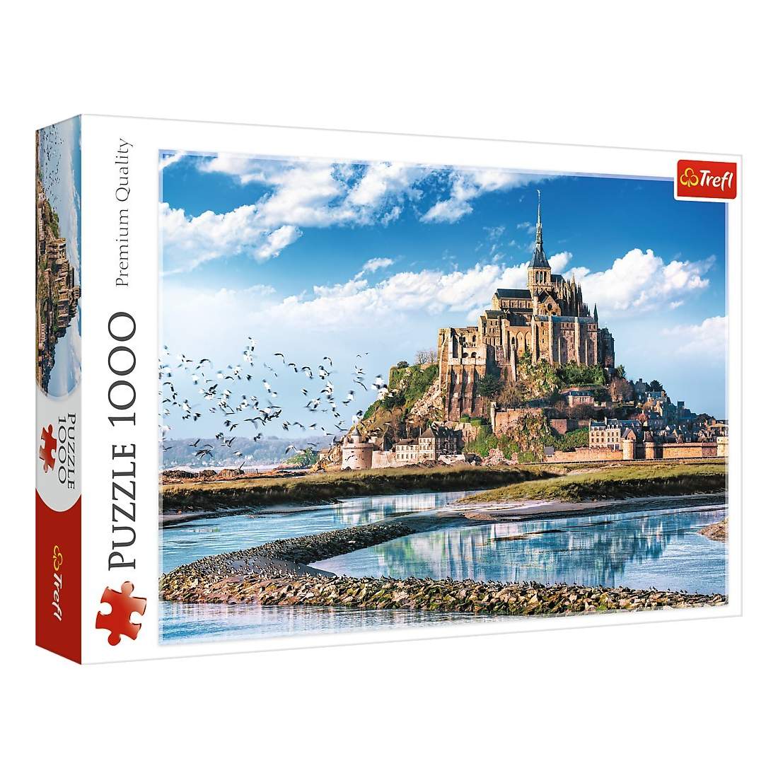 Mont Saint-Michel 1000-bitars pussel för vuxna och barn | Hem & Hobby | Pryloteket