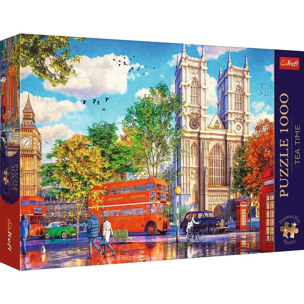 London View-puslespil, 1000 brikker, Premium Plus-kvalitet