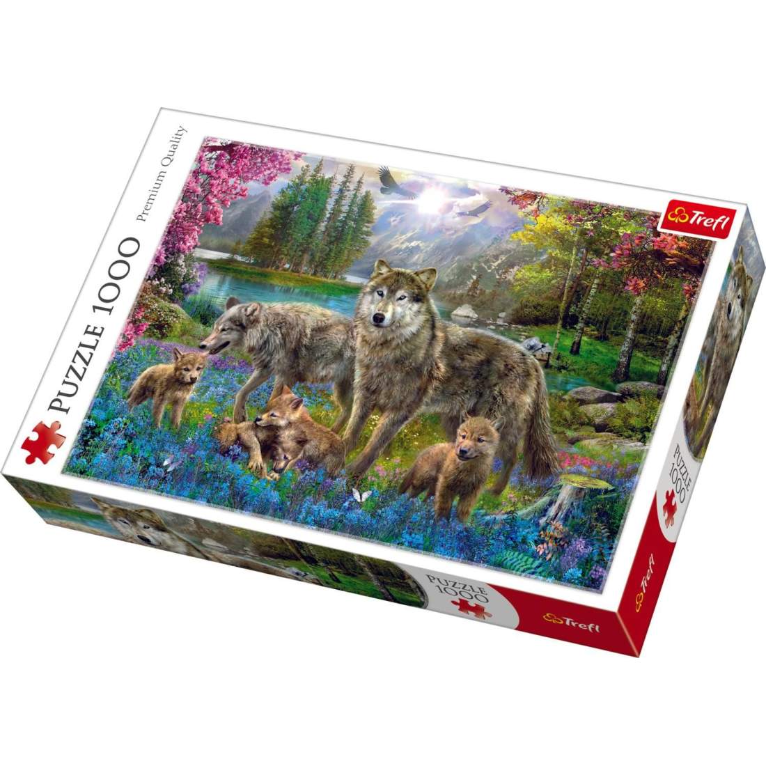 Wolves 1000-bitars pussel för vuxna och barn | Hem & Hobby | Pryloteket