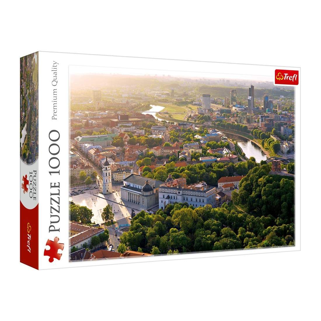Vilnius 1000-bitars pussel för vuxna och barn | Hem & Hobby | Pryloteket