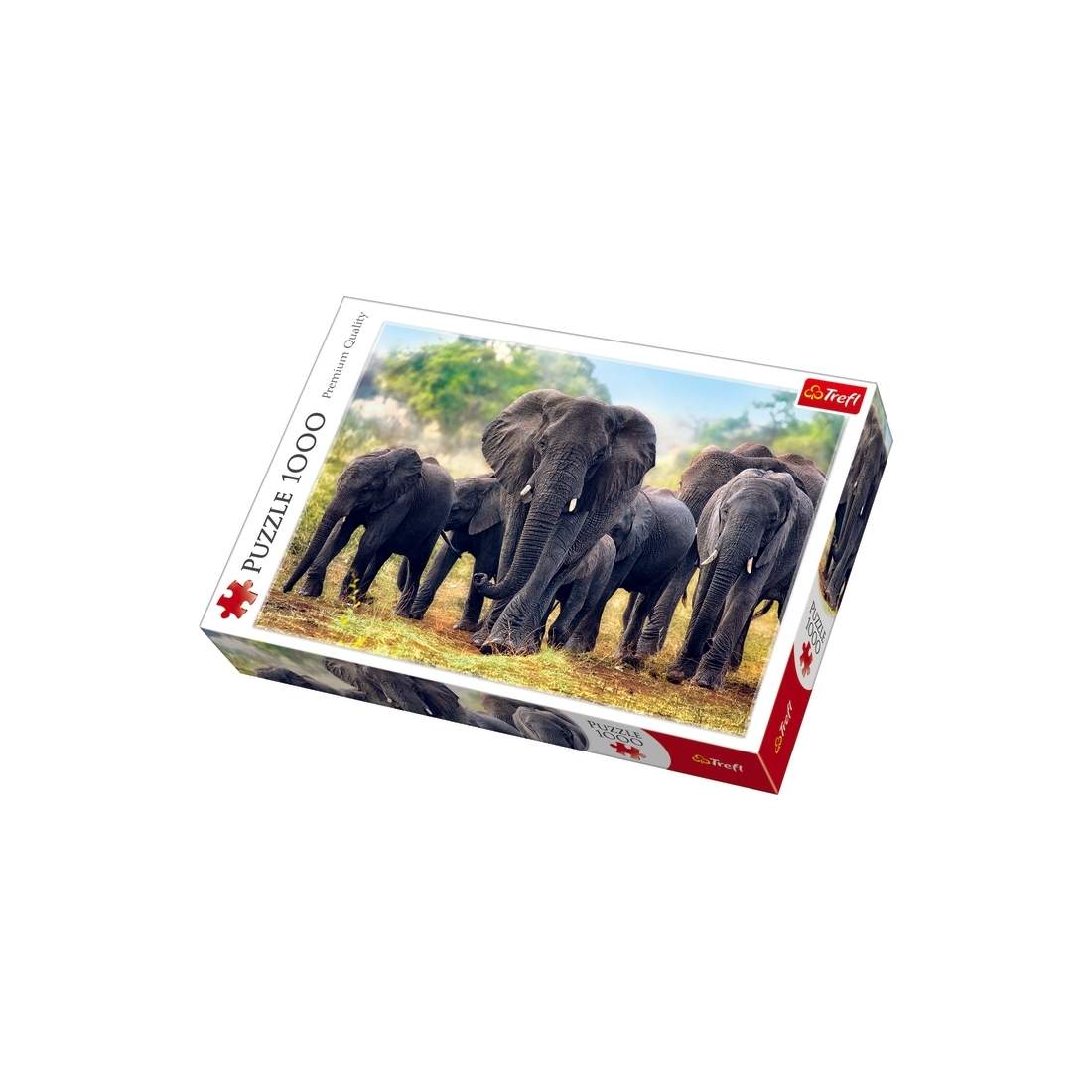1000-bitars pussel med elefanttema för vuxna | Hem & Hobby | Pryloteket