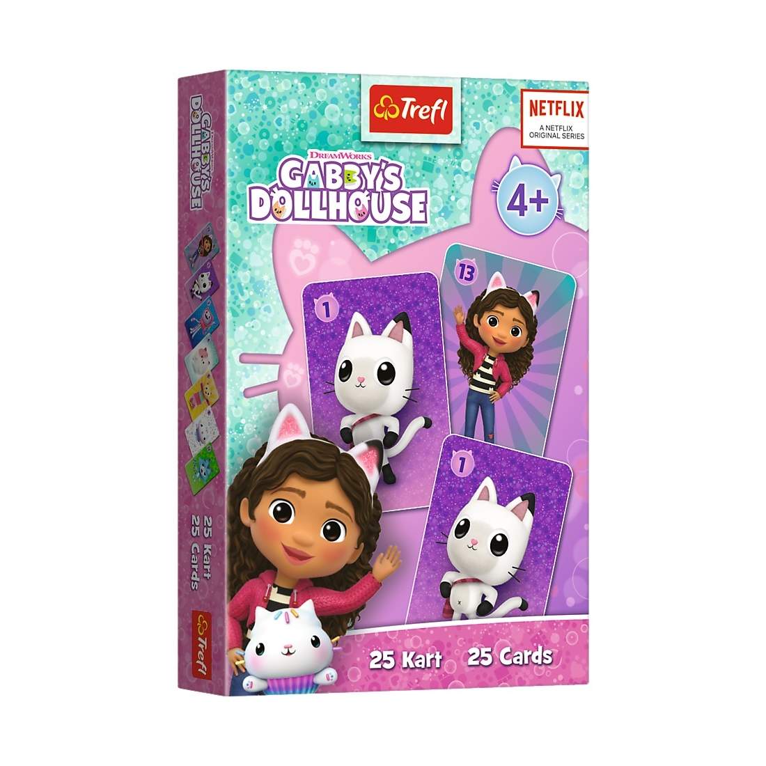 Gabbys Dollhouse-kortspel för barn, rolig familjeaktivitet | Hem & Hobby | Pryloteket