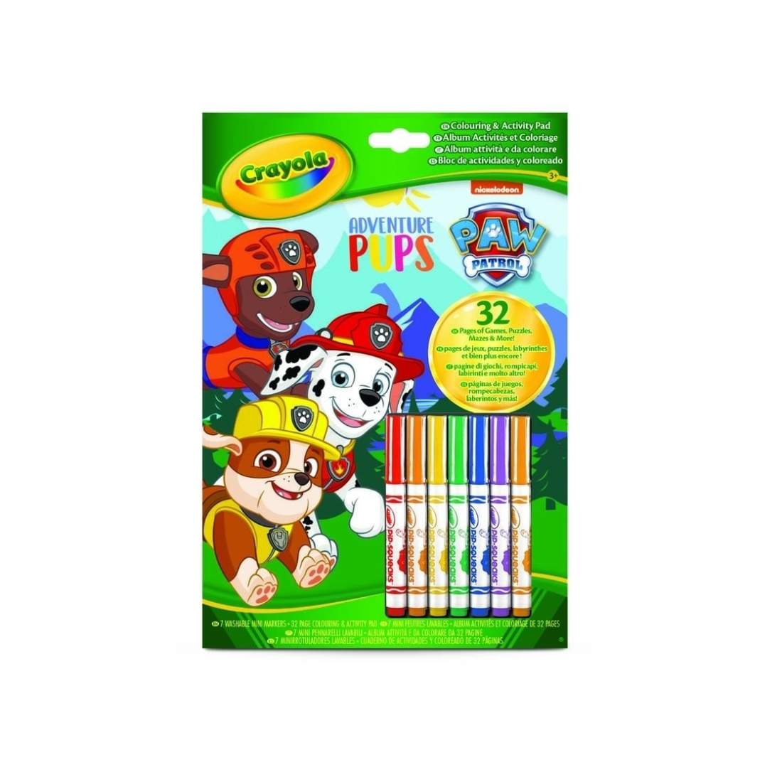 Paw Patrol Color and Activity Pad för barn, roligt och kreativt | Hem & Hobby | Pryloteket
