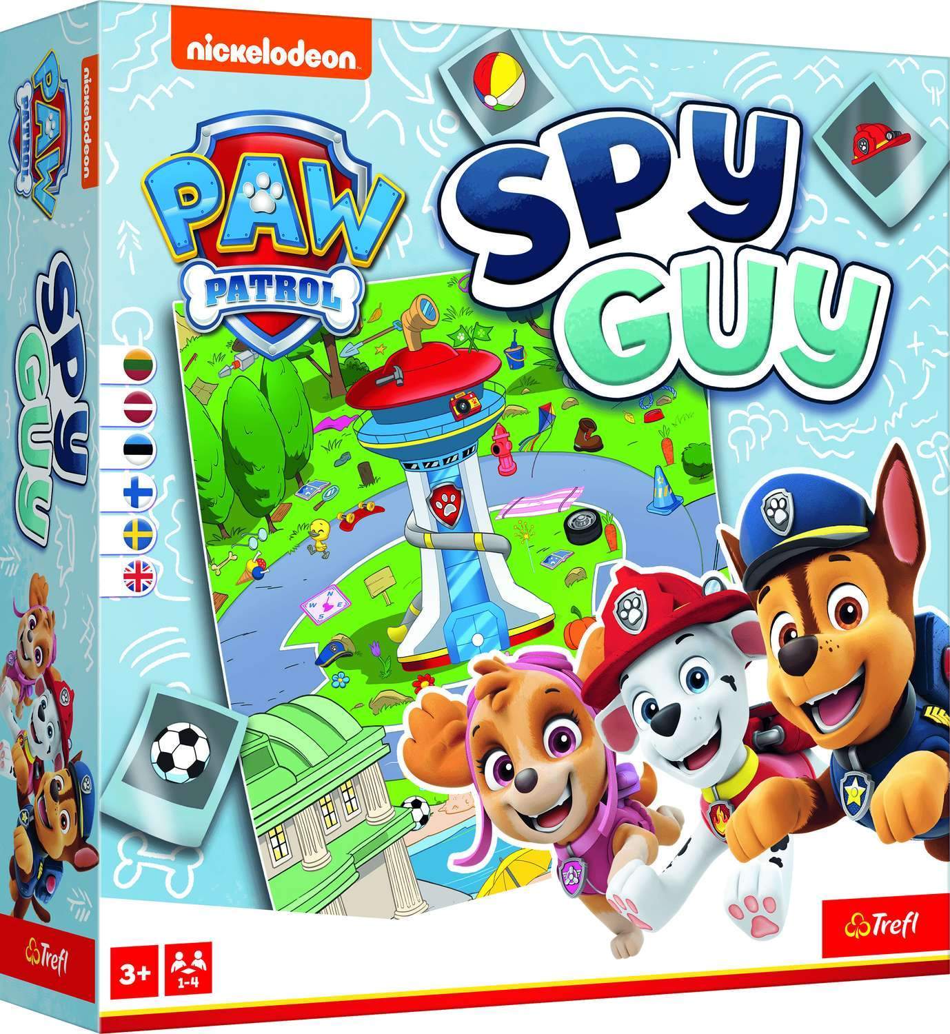 Paw Patrol brætspil til børn, sjov familieaktivitet
