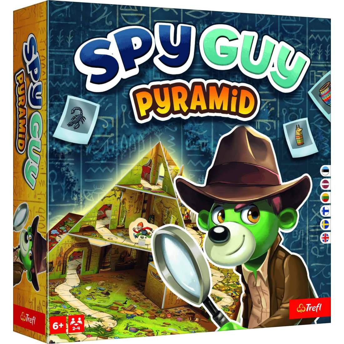 Spy Guy Pyramid Brädspel för 2-4 spelare, åldrar 8+ | Hem & Hobby | Pryloteket