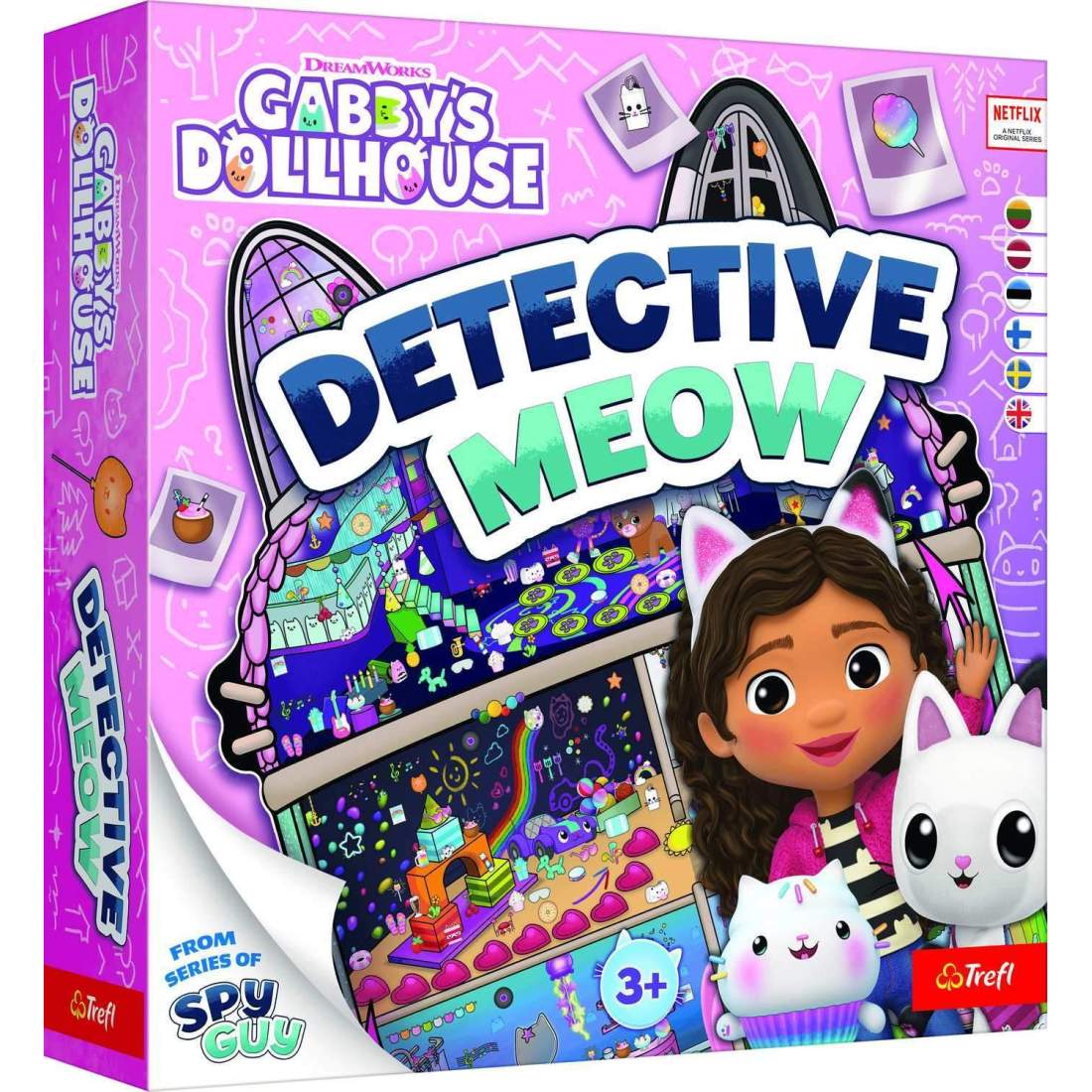 Gabbys Dollhouse Spy Guy Brädspel för barn | Hem & Hobby | Pryloteket