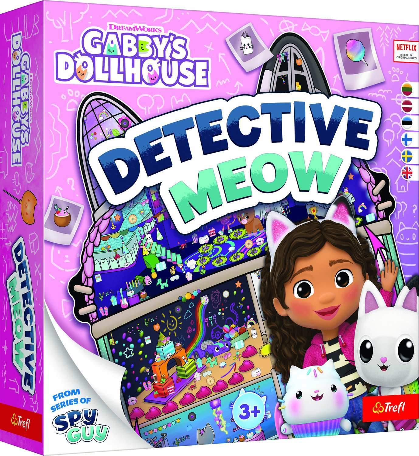 Gabby's Dollhouse Spy Guy brætspil til børn