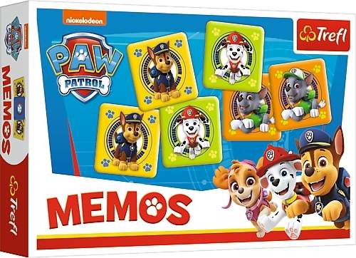 Paw Patrol Memo Pad, 30 ark, sjovt design til børn