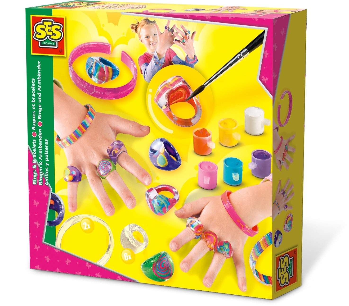 DIY smykkefremstillingssæt: ringe og armbånd