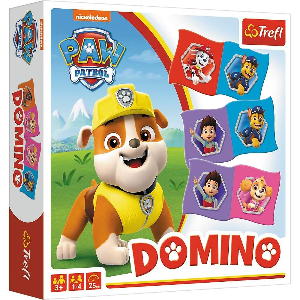 Paw Patrol Domino brætspil til børn, sjov familieaktivitet