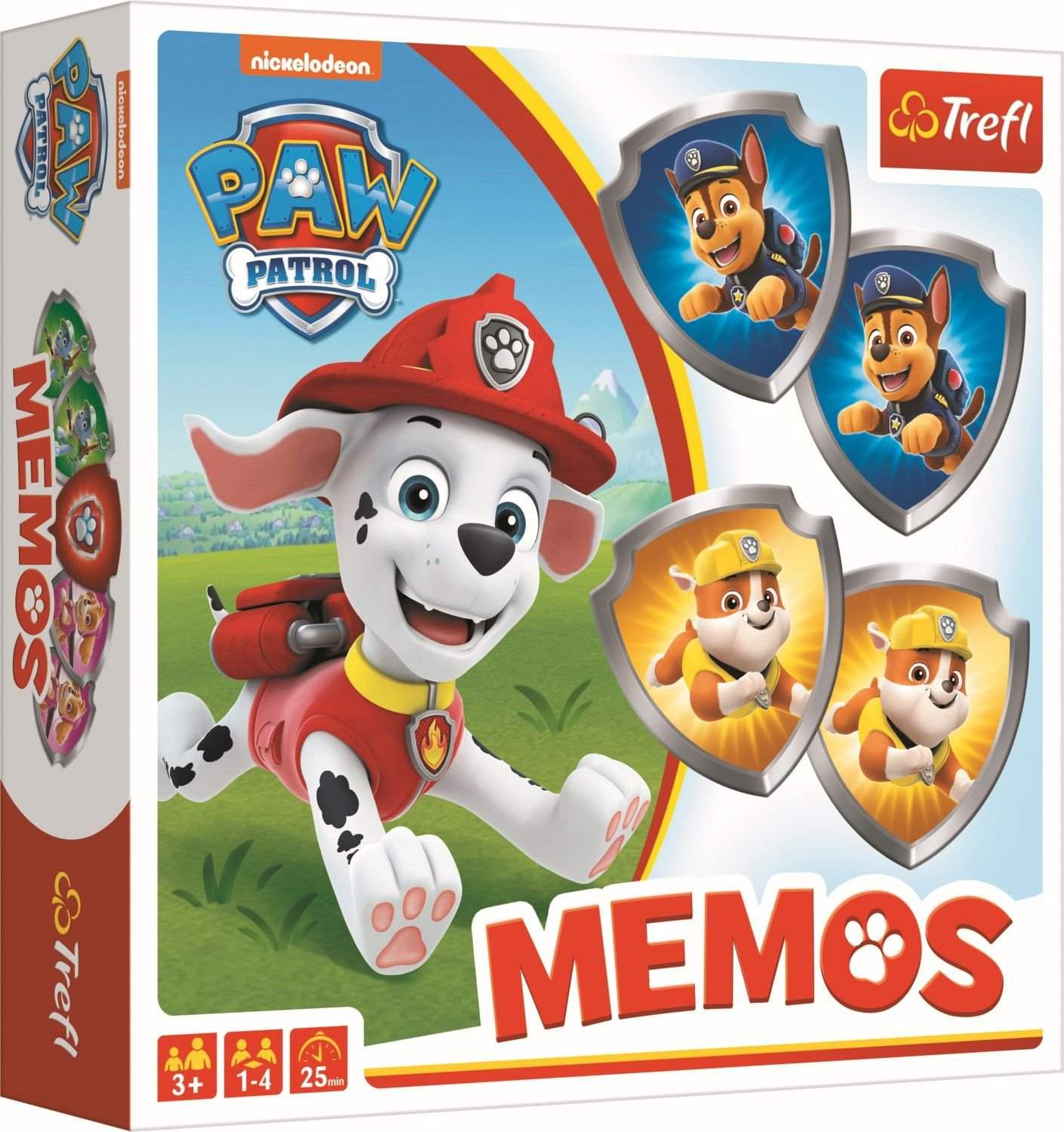 PAW PATROL brætspil til børn, sjov familieaktivitet