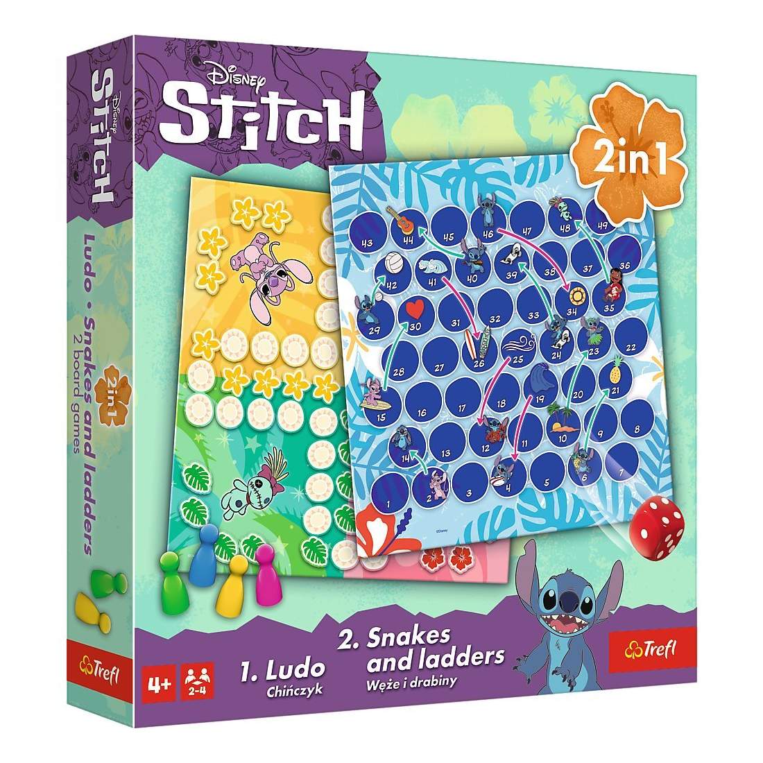 Disney Stitch 2-in-1 brädspel med Lilo | Hem & Hobby | Pryloteket