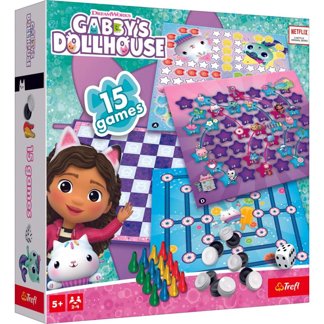 Gabbys Dollhouse 15-i-1 spelset för barn | Hem & Hobby | Pryloteket