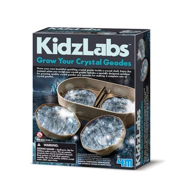 Grow Your Crystal Geodes Kit for Kids, STEM Science Activity