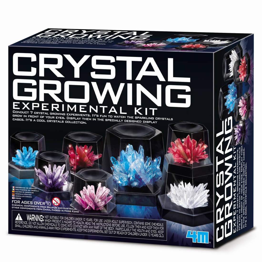 Crystal Growing Kit för 4M Science Experiment, STEM Learning | Hem & Hobby | Pryloteket