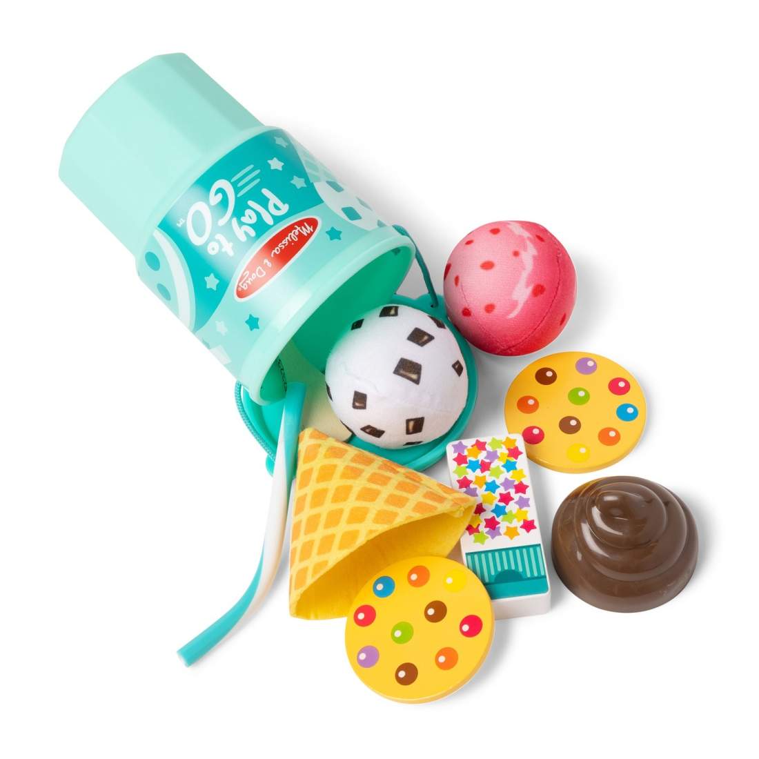 Melissa & Doug Play To Go Ice Cream Play Set | Hem & Hobby | Pryloteket
