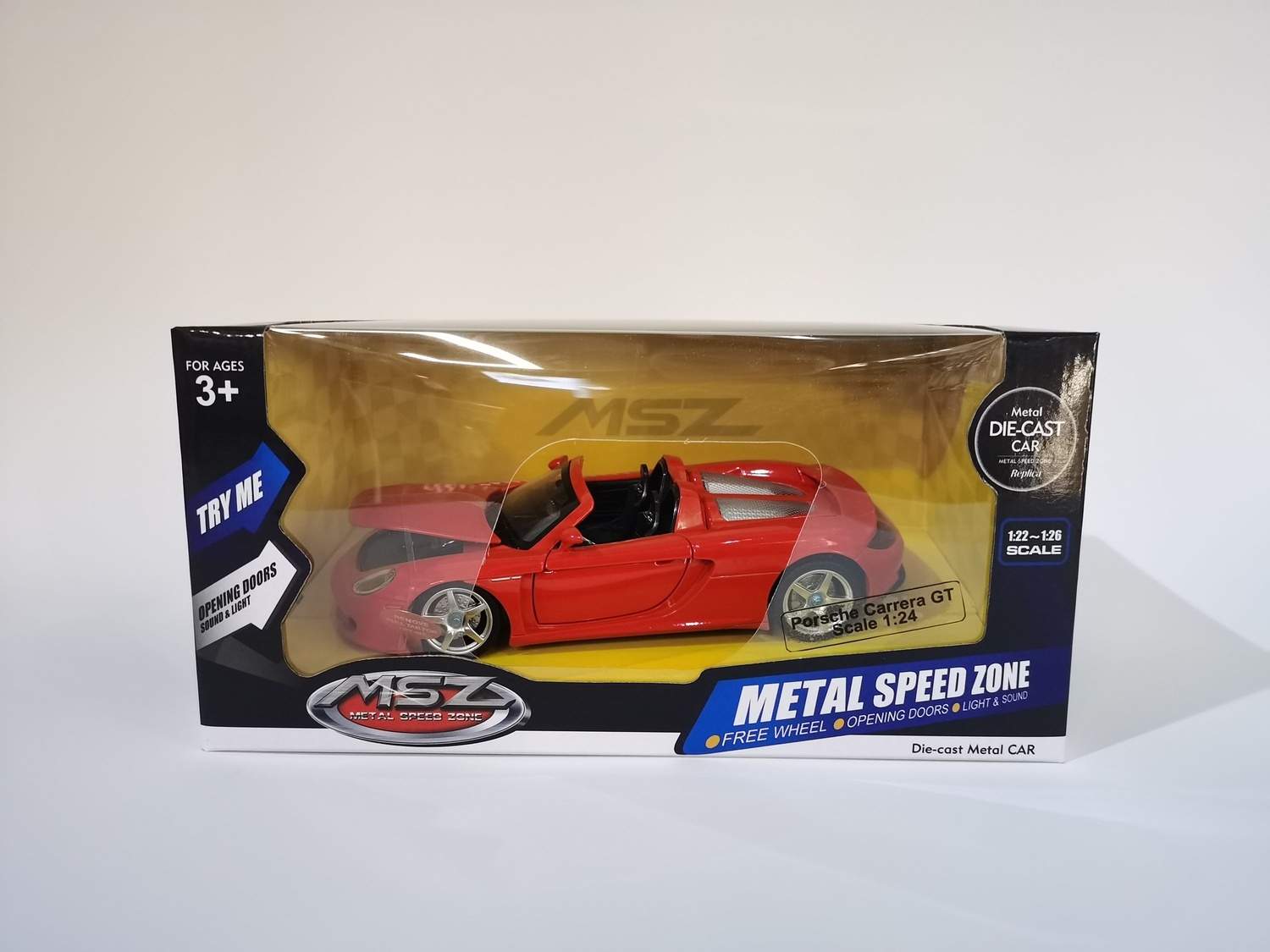 Msz Die-Cast Model Porsche Carrera Gt, skala 1:24