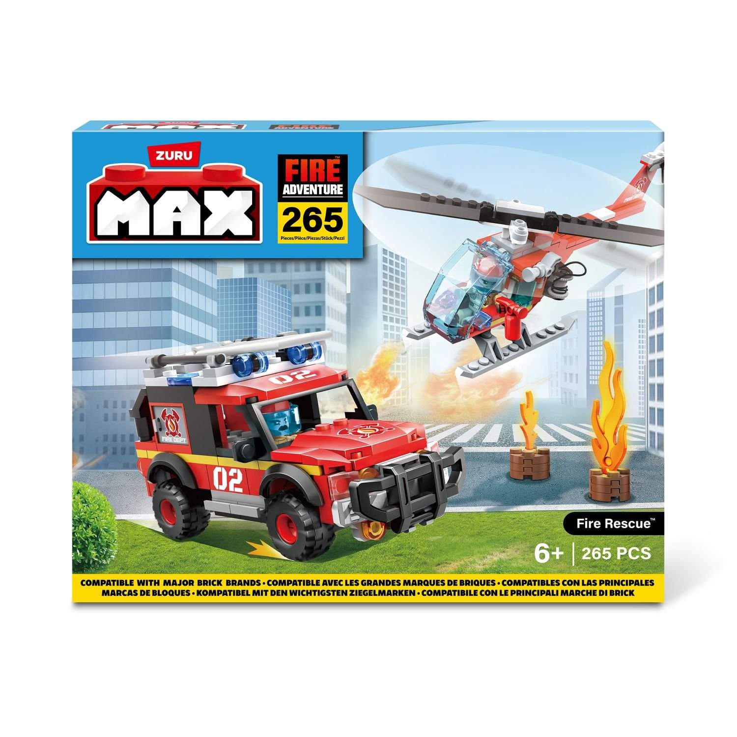Max City Bricks Brandstation, 265 Stk