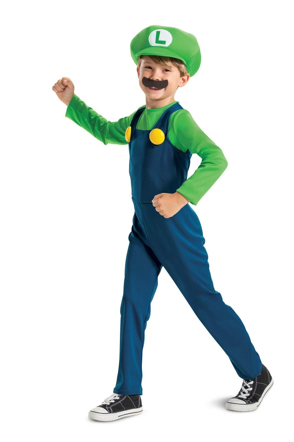 Super Mario Costume Luigi, 7-8 Y
