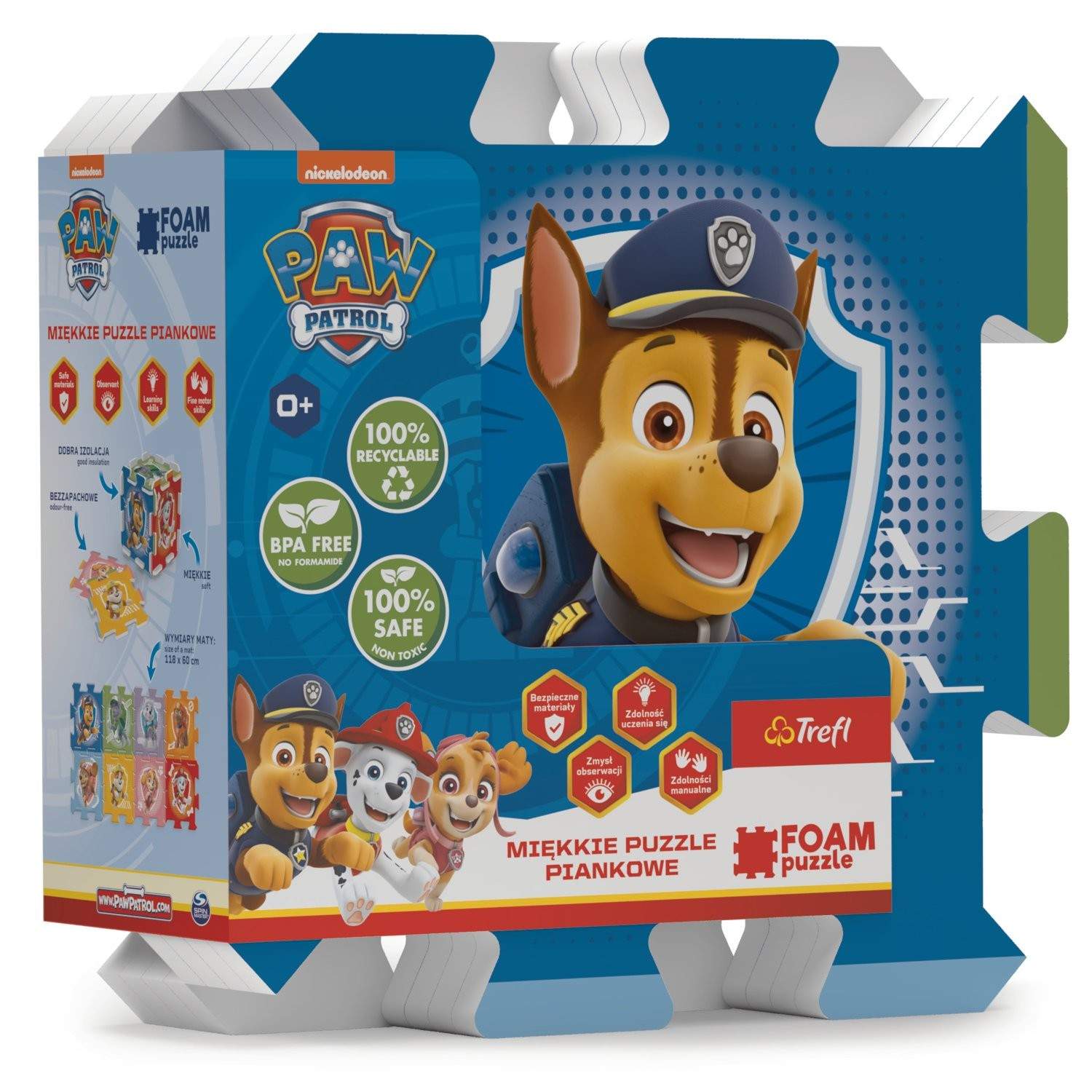 Trefl Paw Patrol Foam Puslespil