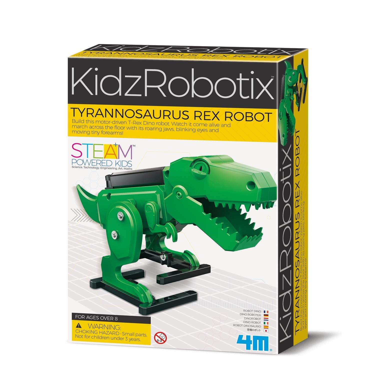 4M Kidzrobotix gør-det-selv sæt Tyrannosaurus Rex Robot