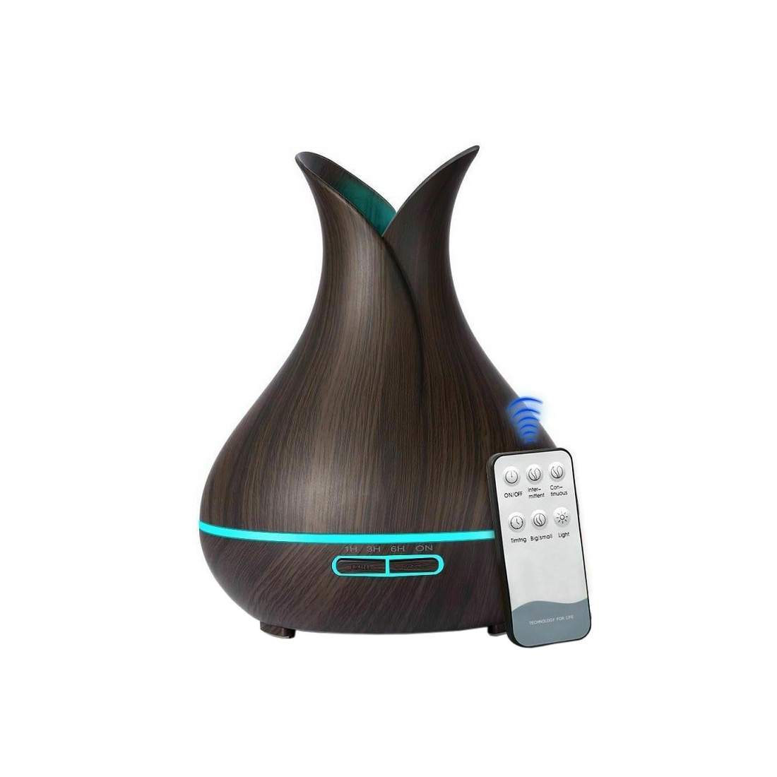 Luftfuktare, Aromatherapy Humidifier - Mörkt trä | Hem & Hobby - Hem & Hushåll - Inomhusklimat - Luftfuktare | Pryloteket