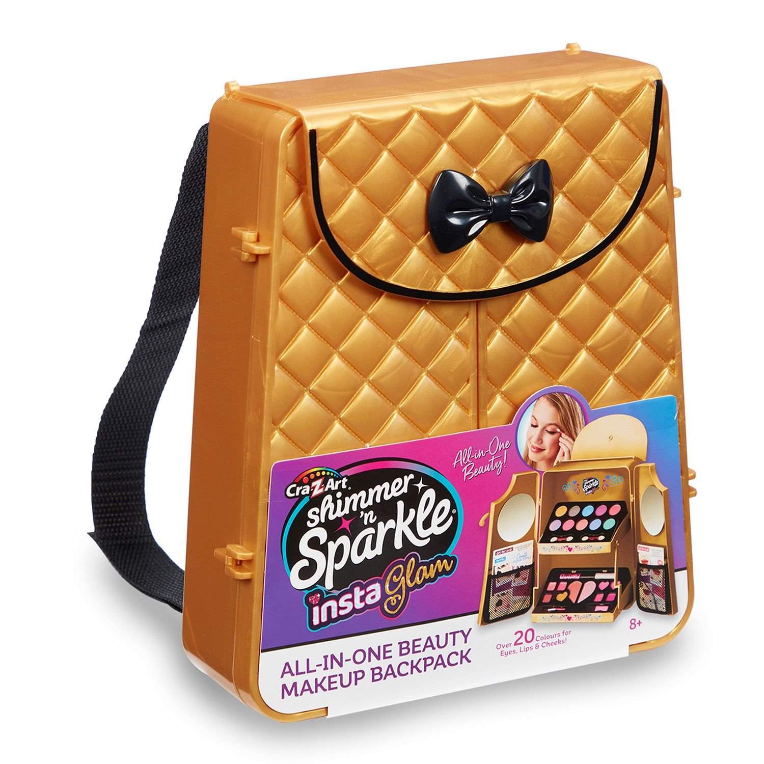 Cra-Z-Art Shimmer 'N Sparkle Make-up sæt rygsæk