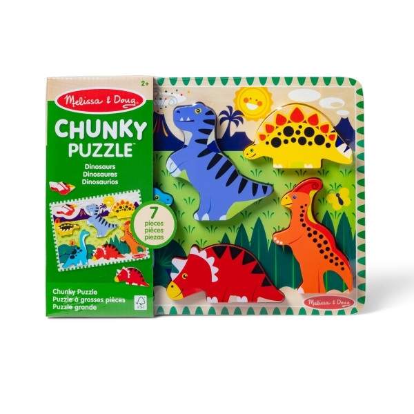 Melissa & Doug Dinosaurs paksu palapeli
