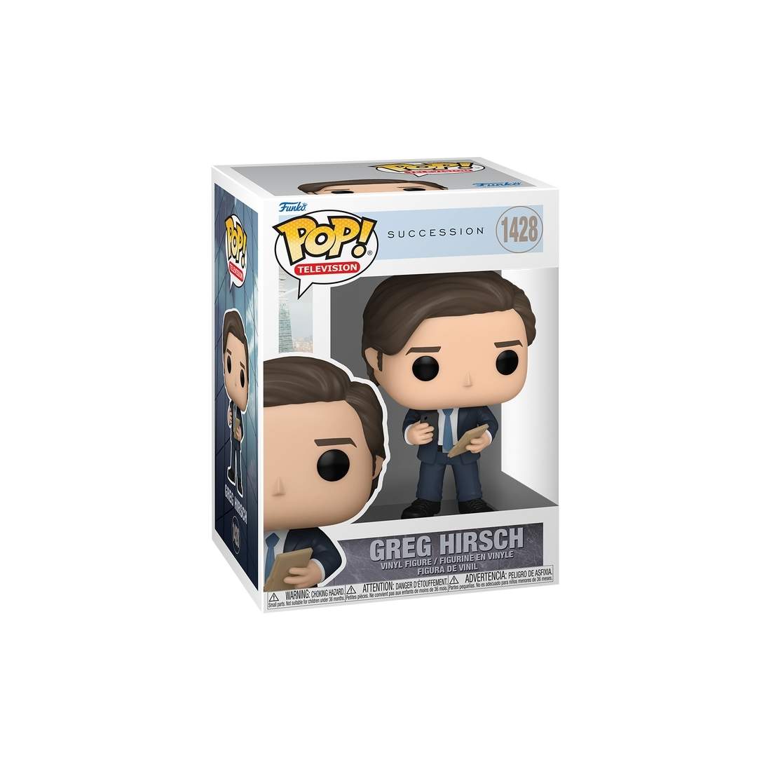 Funko Pop! Vinylfigur: Succession - Greg Hirsch | Hem & Hobby | Pryloteket