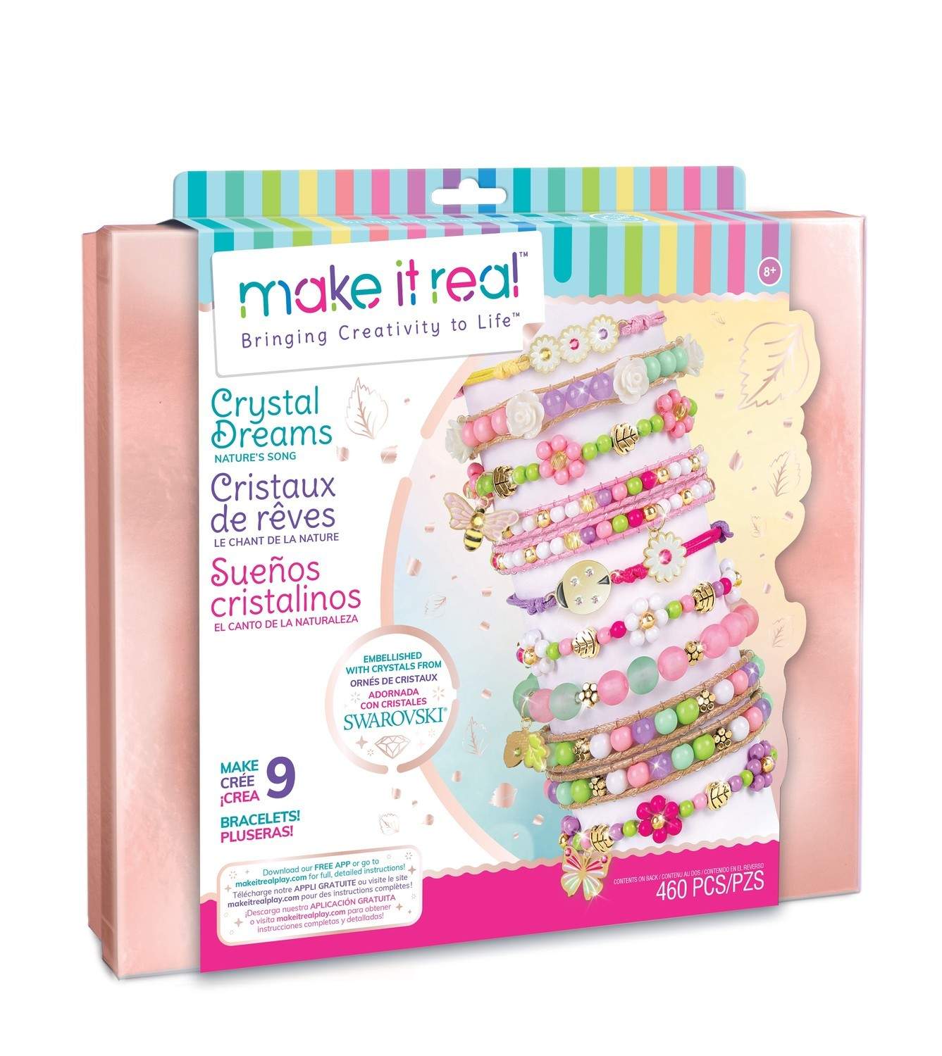 Gør det til ægte gør-det-selv-sæt med Swarovski-krystaller "Crystal Dreams: Nature´S Tale Jewelry"