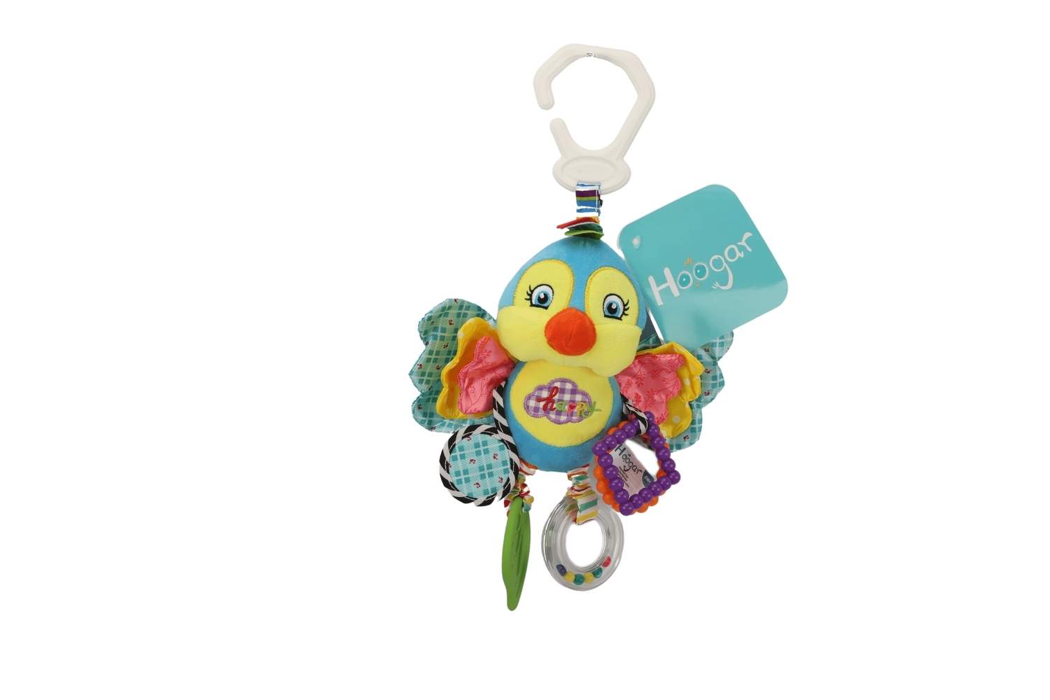 Hoogar Baby Plys Legetøj, Blue Bird