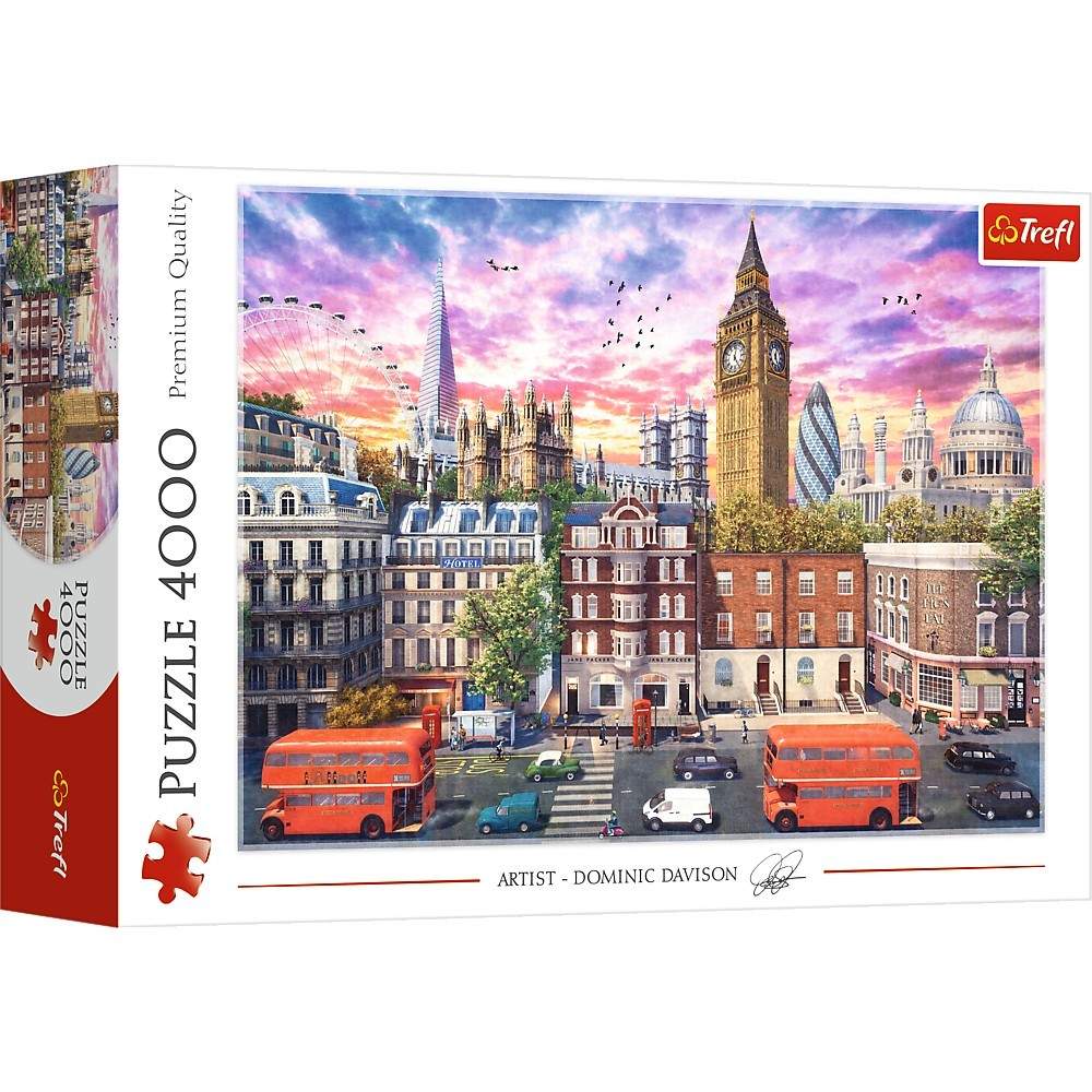 Trefl Puslespil London, 4000 stk