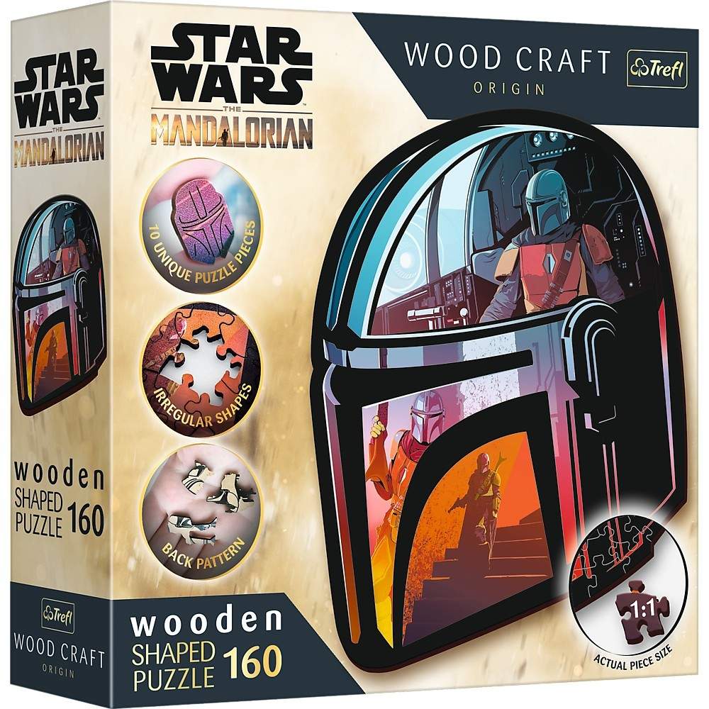 Trefl Star Wars Træpuslespil Mandalorian 160 Stk