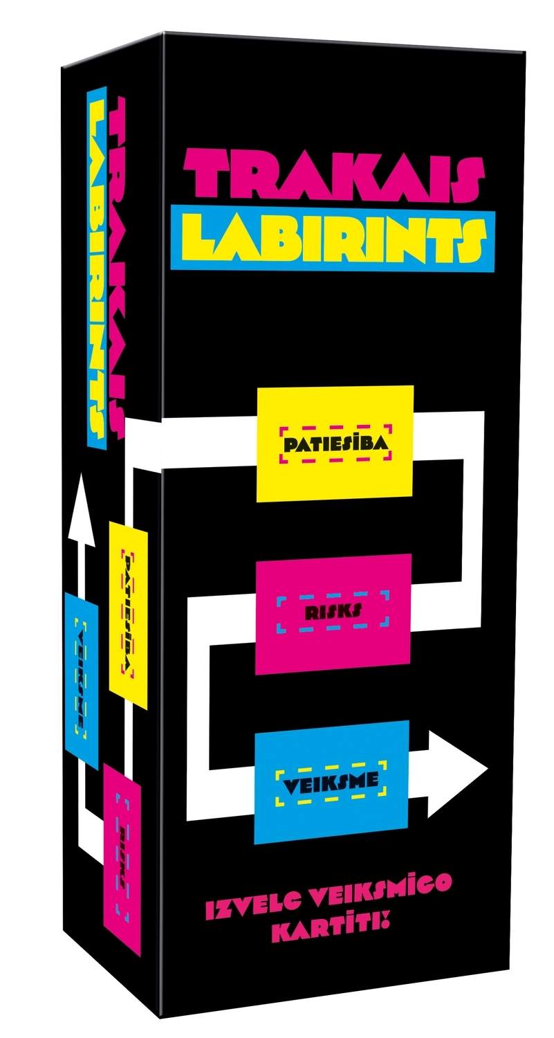 Tactic Board Game Crazy Maze (Latvian kielellä)