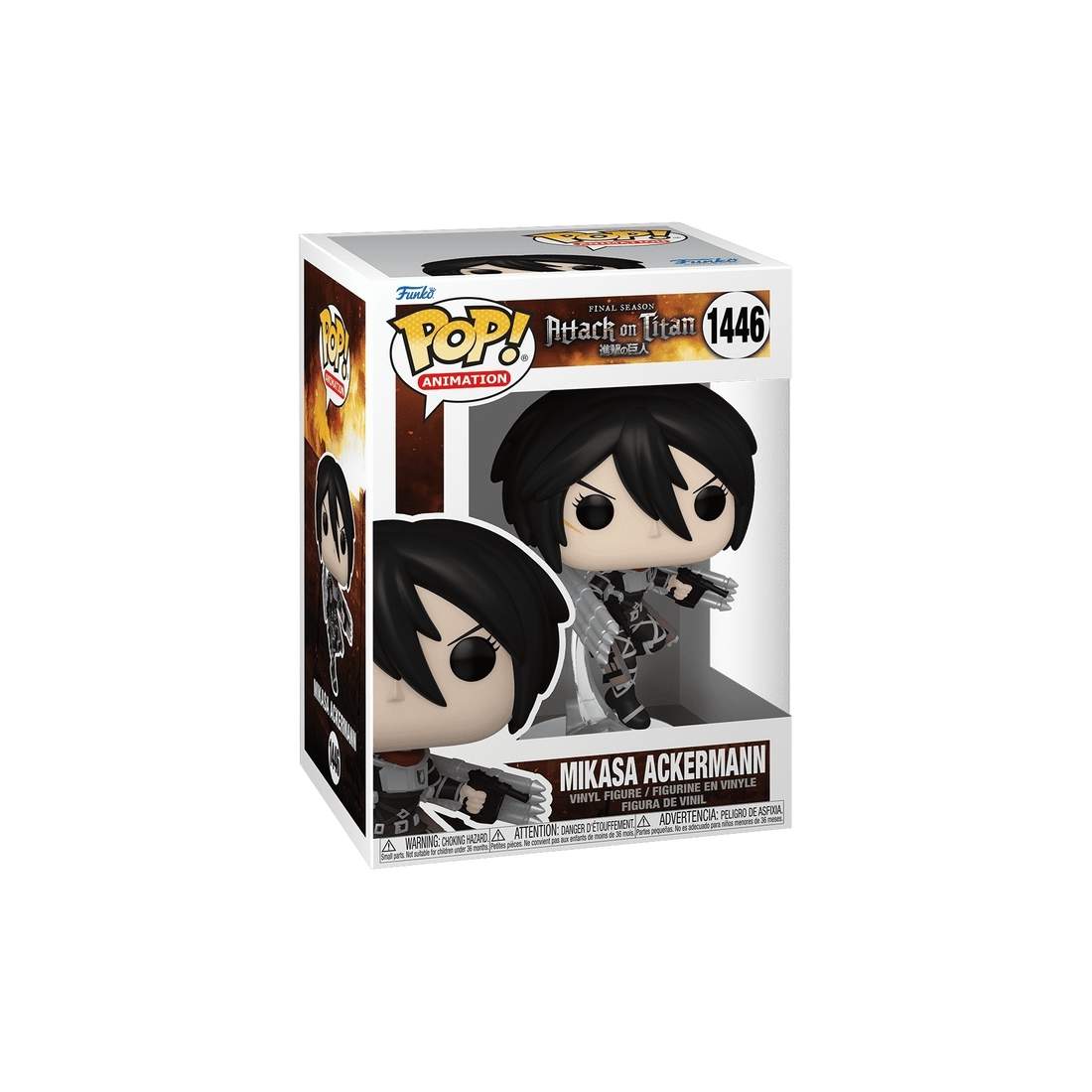 Funko Pop! Vinylfigur: Attack On Titan - Mikasa Ackerman | Hem & Hobby | Pryloteket