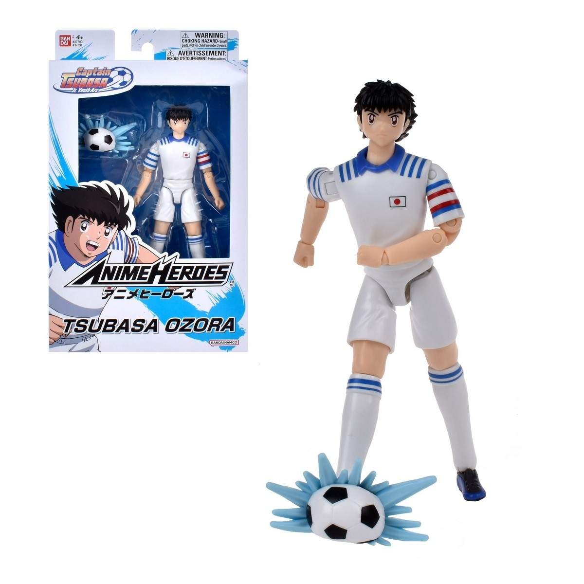 Anime Heroes Kaptajn Tsubasa figur med tilbehør, 16 cm - Tsubasa Ozora