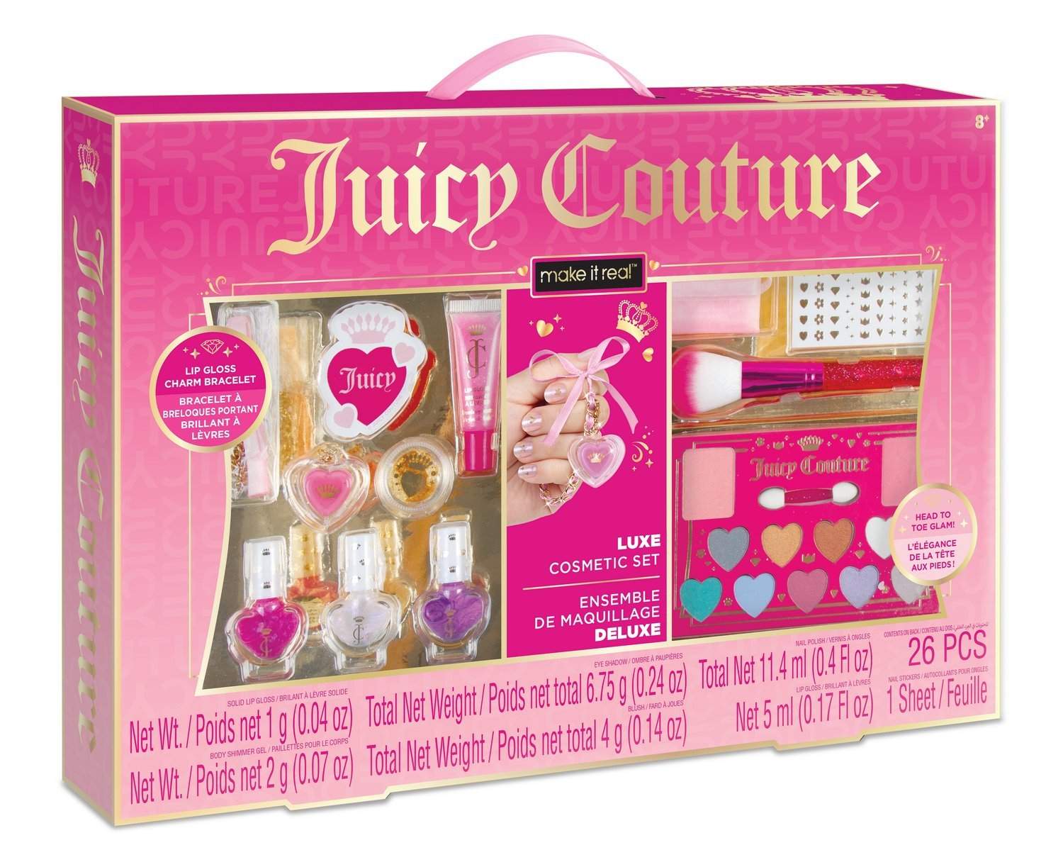 Gør det til ægte Juicy Couture Luxe kosmetisk sæt