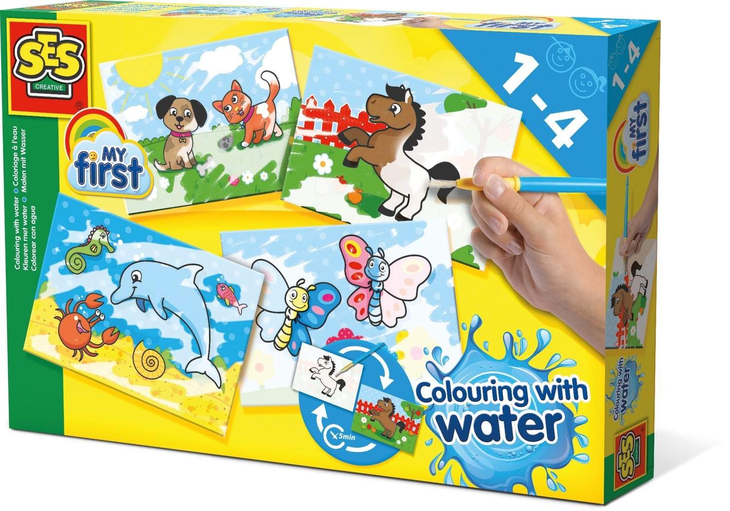 Ses My First Coloring With Water Set