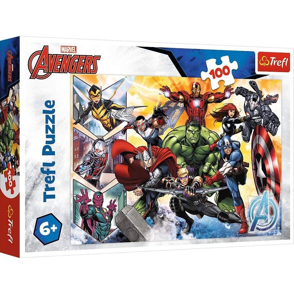 Trefl Avengers Puslespil, 100 stk