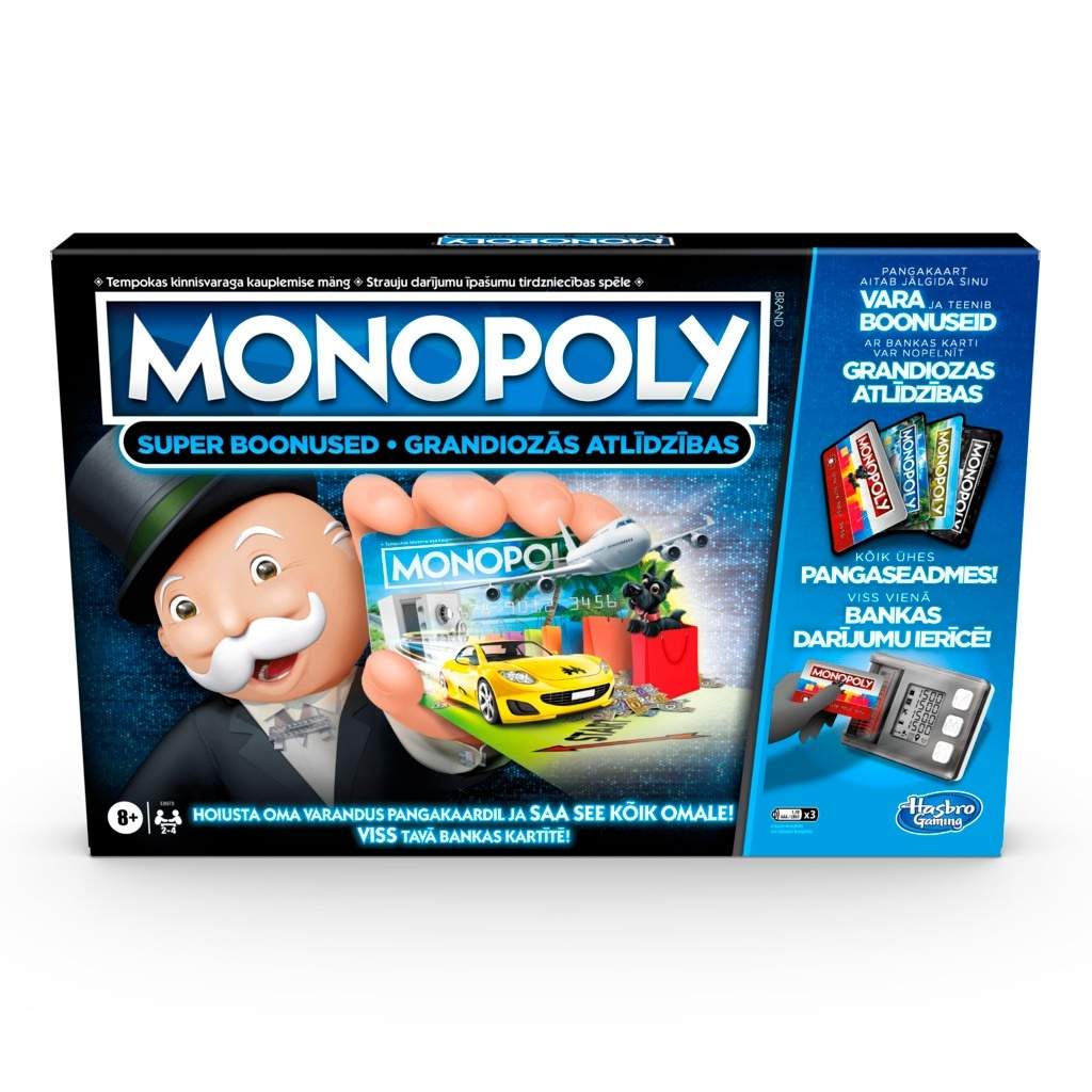 Monopol Board Game Super Electronic Banking (på estisk og lettisk sprog.)